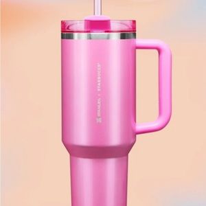 Starbucks Stanley in Winter Pink